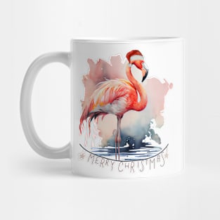 Flamingo Christmas Mug